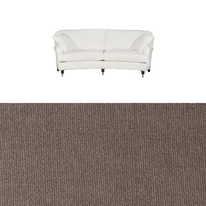 Klädsel till soffa Englesson Howard 3-sits medium svängd Tyg Apollo