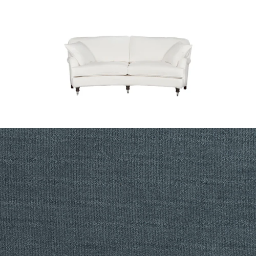 Klädsel till soffa Englesson Howard 3-sits medium svängd Tyg Apollo