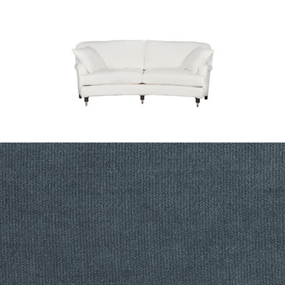 Klädsel till soffa Englesson Howard 3-sits medium svängd Tyg Apollo