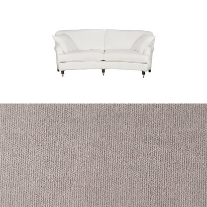 Klädsel till soffa Englesson Howard 3-sits medium svängd Tyg Apollo