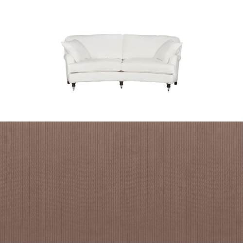 Klädsel till soffa Englesson Howard 3-sits medium svängd Tyg Arrow