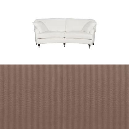 Klädsel till soffa Englesson Howard 3-sits medium svängd Tyg Arrow