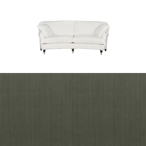 Klädsel till soffa Englesson Howard 3-sits medium svängd Tyg Arrow