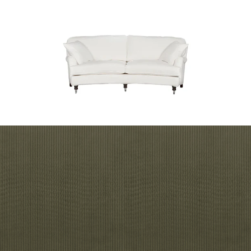Klädsel till soffa Englesson Howard 3-sits medium svängd Tyg Arrow