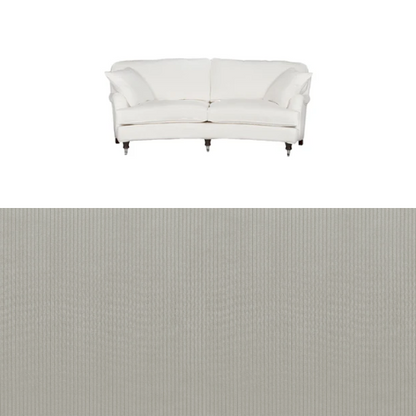 Klädsel till soffa Englesson Howard 3-sits medium svängd Tyg Arrow