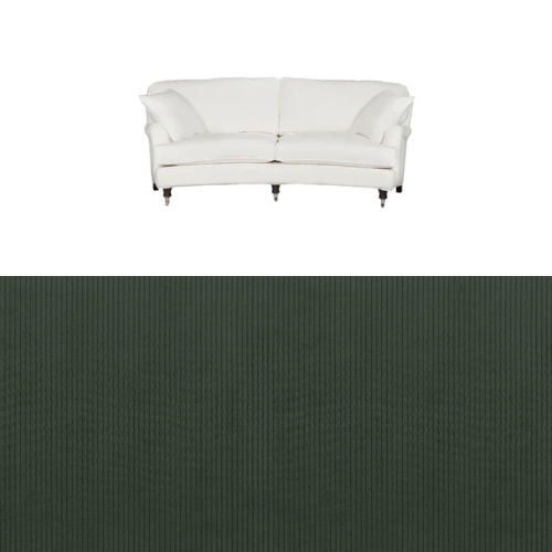 Klädsel till soffa Englesson Howard 3-sits medium svängd Tyg Arrow