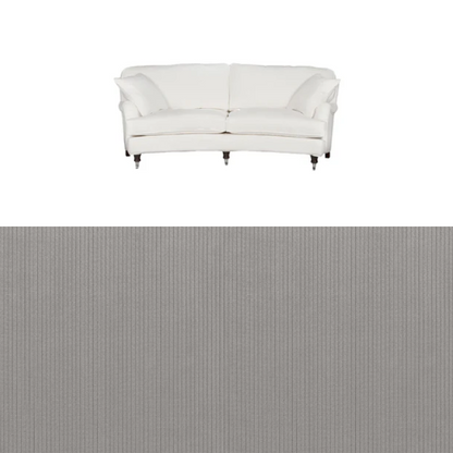 Klädsel till soffa Englesson Howard 3-sits medium svängd Tyg Arrow