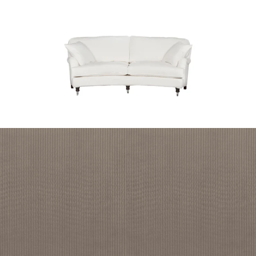 Klädsel till soffa Englesson Howard 3-sits medium svängd Tyg Arrow