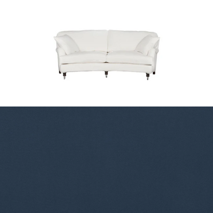 Klädsel till soffa Englesson Howard 3-sits medium svängd Tyg Avelina