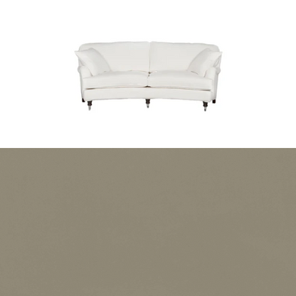 Klädsel till soffa Englesson Howard 3-sits medium svängd Tyg Avelina