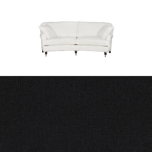 Klädsel till soffa Englesson Howard 3-sits medium svängd Tyg Azalea