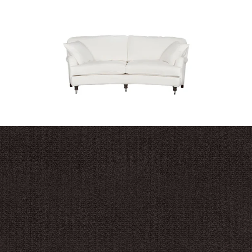 Klädsel till soffa Englesson Howard 3-sits medium svängd Tyg Azalea