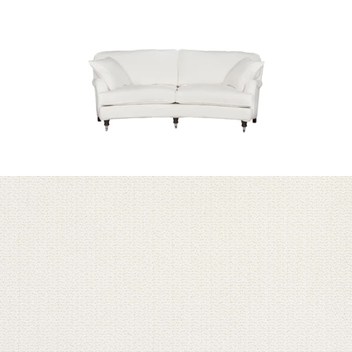 Klädsel till soffa Englesson Howard 3-sits medium svängd Tyg Azalea