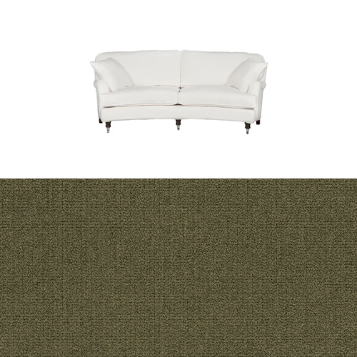 Klädsel till soffa Englesson Howard 3-sits medium svängd Tyg Azalea
