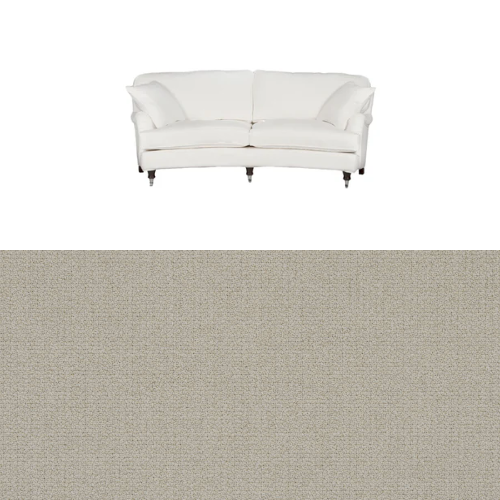 Klädsel till soffa Englesson Howard 3-sits medium svängd Tyg Azalea