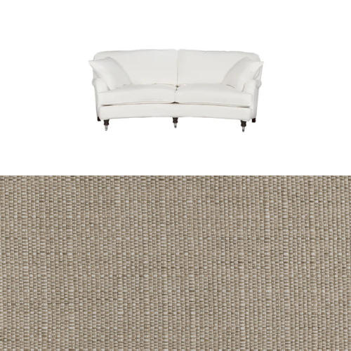 Klädsel till soffa Englesson Howard 3-sits medium svängd Tyg Babel