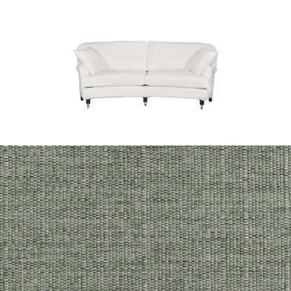 Klädsel till soffa Englesson Howard 3-sits medium svängd Tyg Babel