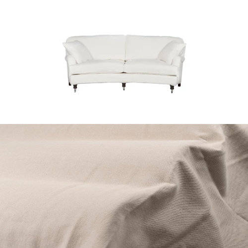 Klädsel till soffa Englesson Howard 3-sits medium svängd Tyg Caleido