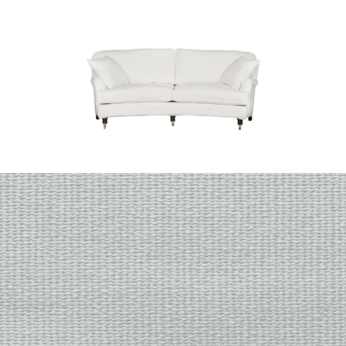 Klädsel till soffa Englesson Howard 3-sits medium svängd Tyg Creta