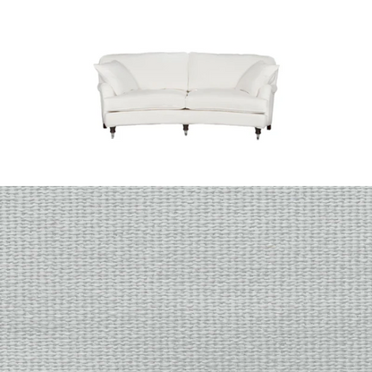 Klädsel till soffa Englesson Howard 3-sits medium svängd Tyg Creta