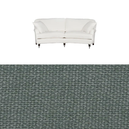 Klädsel till soffa Englesson Howard 3-sits medium svängd Tyg Creta