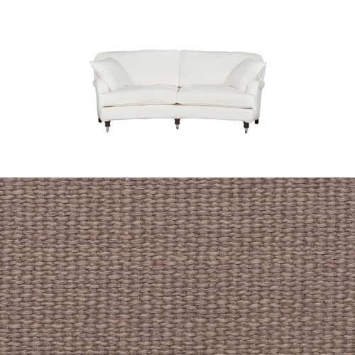 Klädsel till soffa Englesson Howard 3-sits medium svängd Tyg Creta