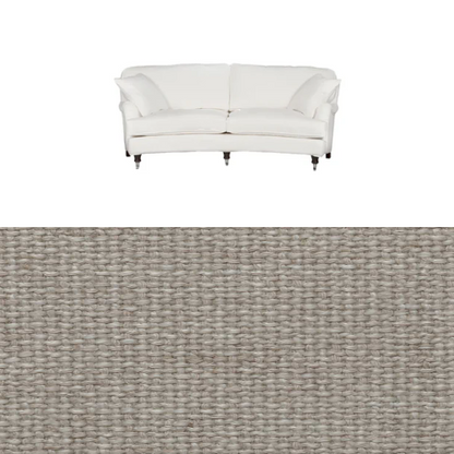 Klädsel till soffa Englesson Howard 3-sits medium svängd Tyg Creta