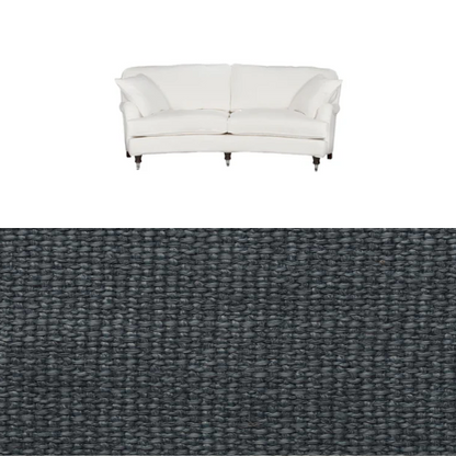 Klädsel till soffa Englesson Howard 3-sits medium svängd Tyg Creta