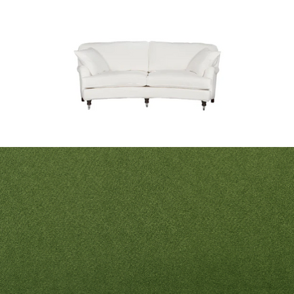 Klädsel till soffa Englesson Howard 3-sits medium svängd Tyg Crown Velvet