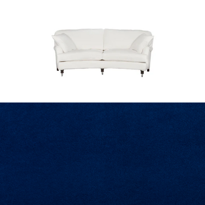 Klädsel till soffa Englesson Howard 3-sits medium svängd Tyg Crown Velvet