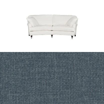 Klädsel till soffa Englesson Howard 3-sits medium svängd Tyg Grit