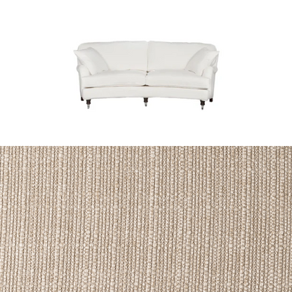 Klädsel till soffa Englesson Howard 3-sits medium svängd Tyg Madeira