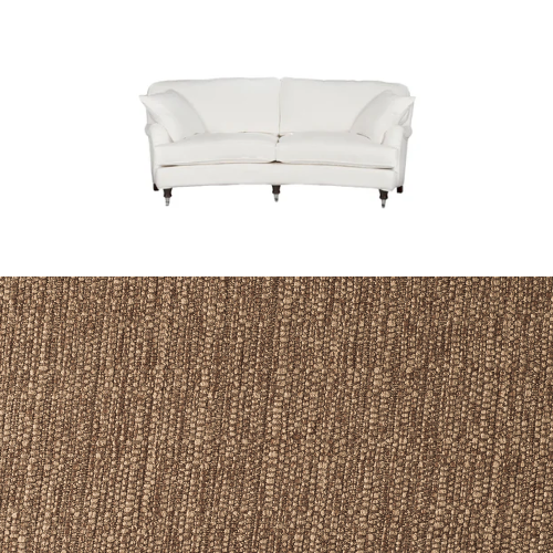 Klädsel till soffa Englesson Howard 3-sits medium svängd Tyg Madeira