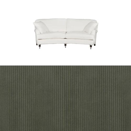 Klädsel till soffa Englesson Howard 3-sits medium svängd Tyg Tariro