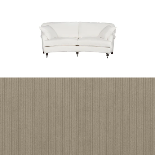 Klädsel till soffa Englesson Howard 3-sits medium svängd Tyg Tariro
