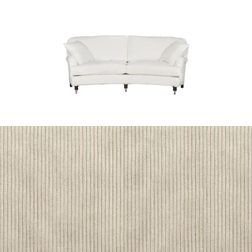 Klädsel till soffa Englesson Howard 3-sits medium svängd Tyg Tariro