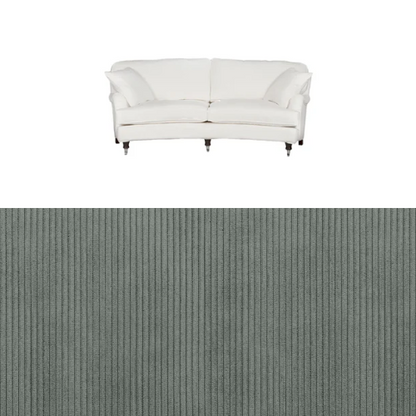 Klädsel till soffa Englesson Howard 3-sits medium svängd Tyg Tariro