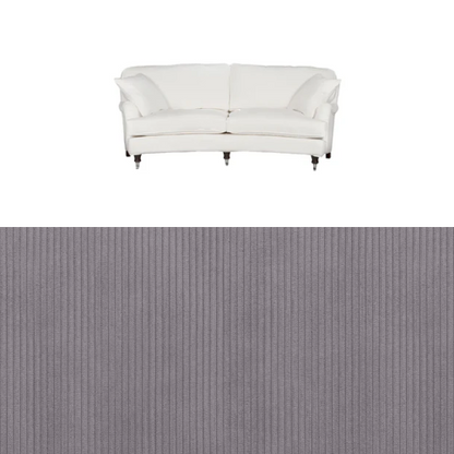 Klädsel till soffa Englesson Howard 3-sits medium svängd Tyg Tariro