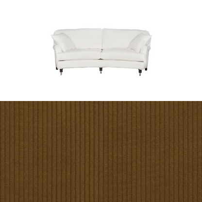 Klädsel till soffa Englesson Howard 3-sits medium svängd Tyg Tariro