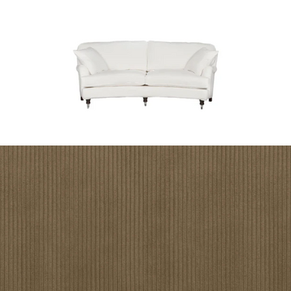Klädsel till soffa Englesson Howard 3-sits medium svängd Tyg Tariro