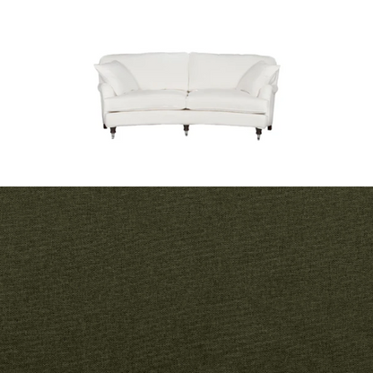 Klädsel till soffa Englesson Howard 3-sits medium svängd Tyg Vesper