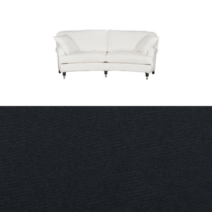 Klädsel till soffa Englesson Howard 3-sits medium svängd Tyg Vesper