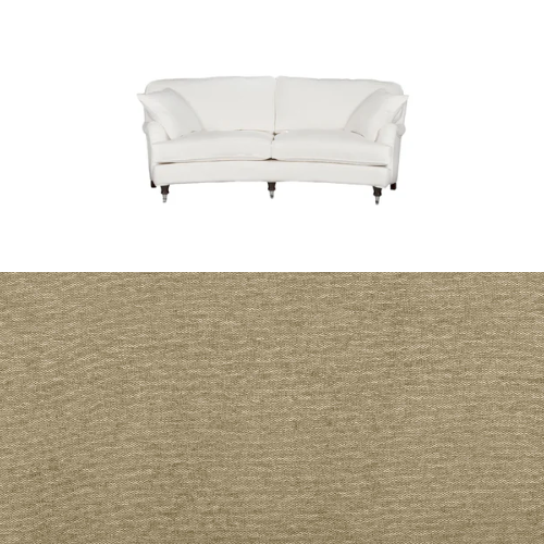 Klädsel till soffa Englesson Howard 3-sits medium svängd Tyg Vesper