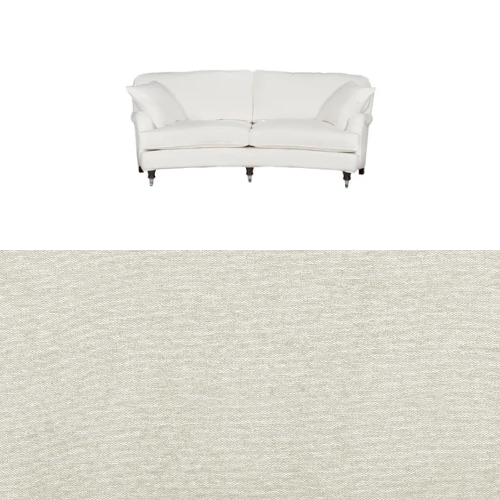 Klädsel till soffa Englesson Howard 3-sits medium svängd Tyg Vesper