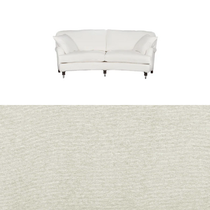 Klädsel till soffa Englesson Howard 3-sits medium svängd Tyg Vesper