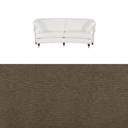 Klädsel till soffa Englesson Howard 3-sits medium svängd Tyg Vesper