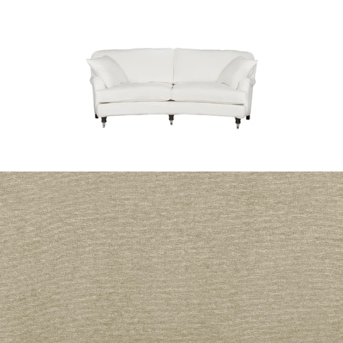 Klädsel till soffa Englesson Howard 3-sits medium svängd Tyg Vesper