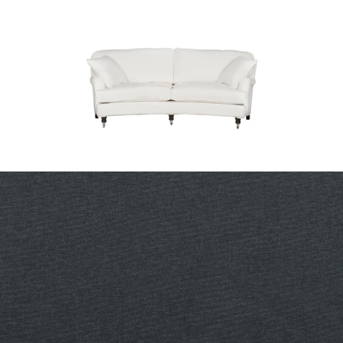 Klädsel till soffa Englesson Howard 3-sits medium svängd Tyg Vesper