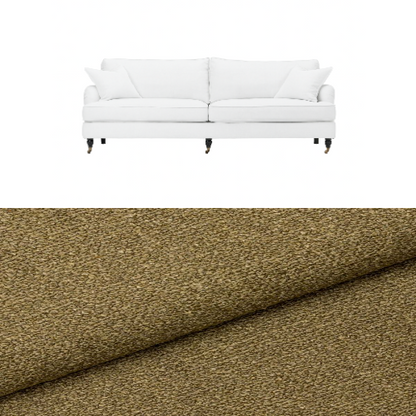 Klädsel till soffa Englesson Howard 3.5-sits medium rak Tyg Angola bouclé