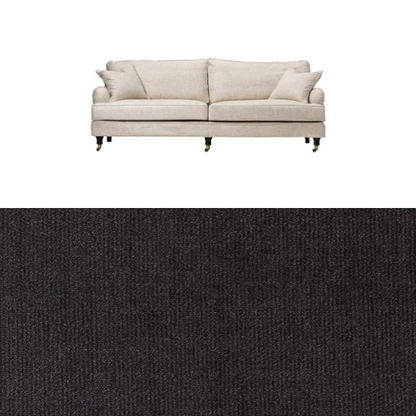 Klädsel till soffa Englesson Howard 3.5-sits medium rak Tyg Apollo
